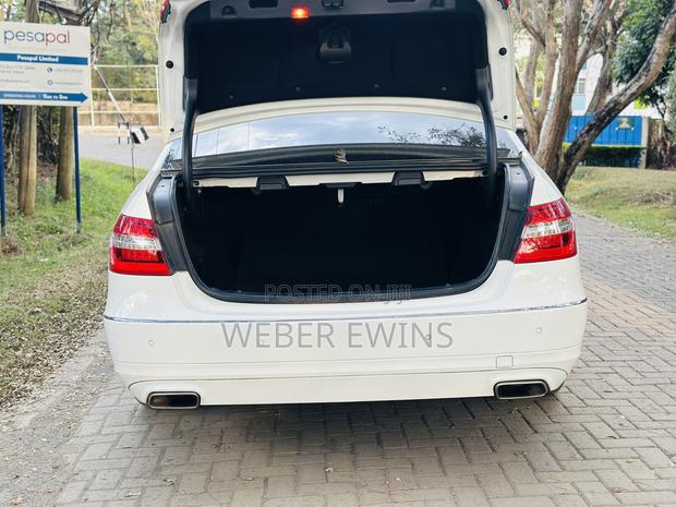 Mercedes-Benz E350 2012 White