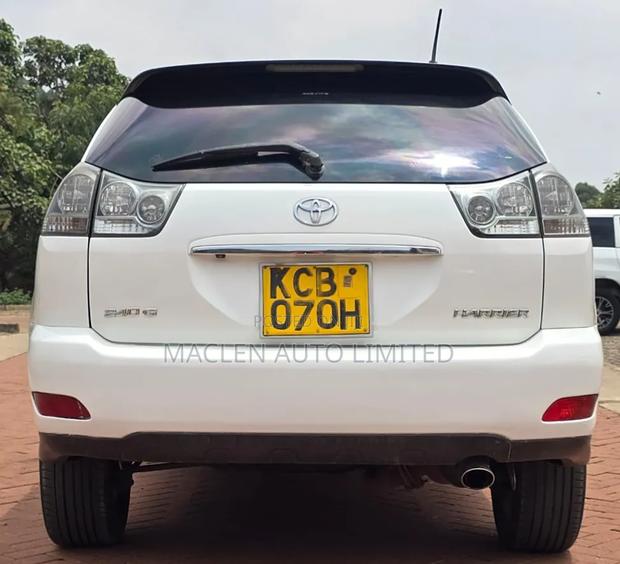 Toyota Harrier 2008 White