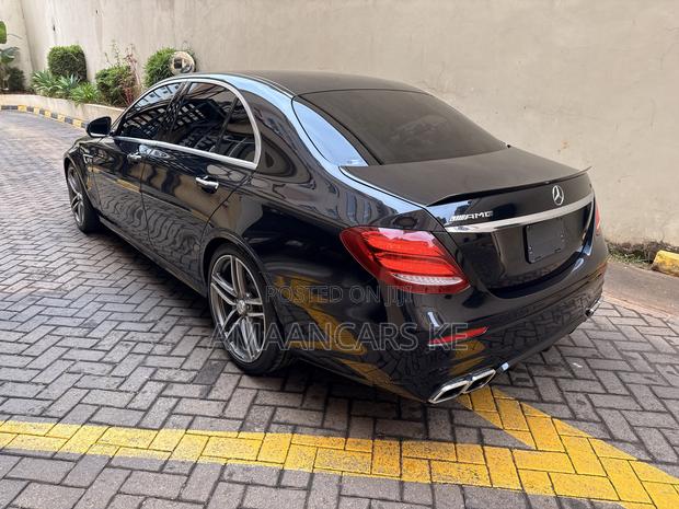 Mercedes-Benz E63 2018 Black