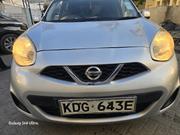 Nissan March 2015 Silver for sale