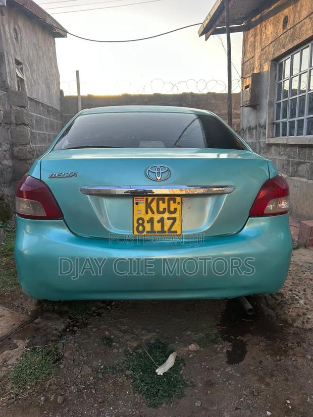 Toyota Belta 2008 Blue