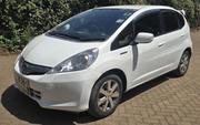 Honda Fit 2013 White for sale