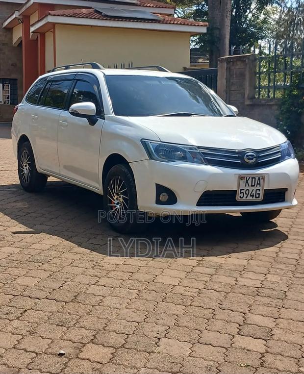 Toyota Corolla Fielder 2013 White