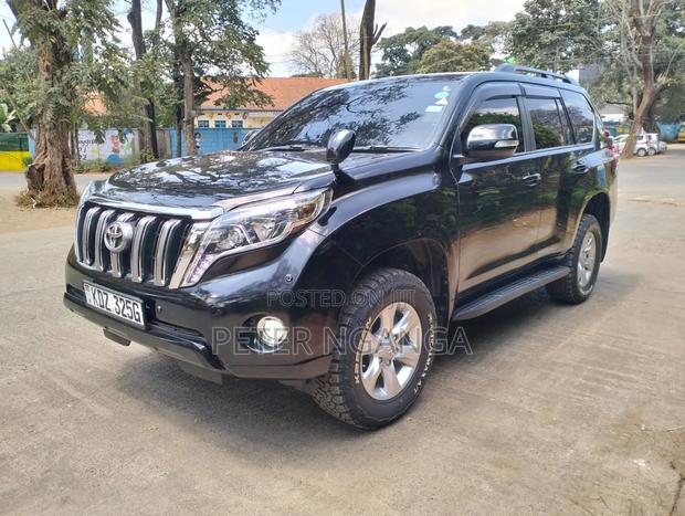 Toyota Land Cruiser Prado 2012 Matt Black