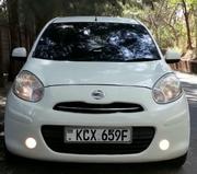 Nissan March 2012 White for sale