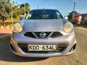 Nissan March 2014 Silver for sale