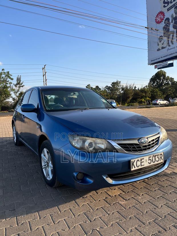 Subaru Impreza 2008 Blue