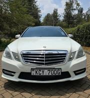 Mercedes-Benz E250 2012 White for sale