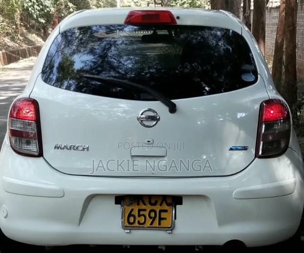 Nissan March 2012 White