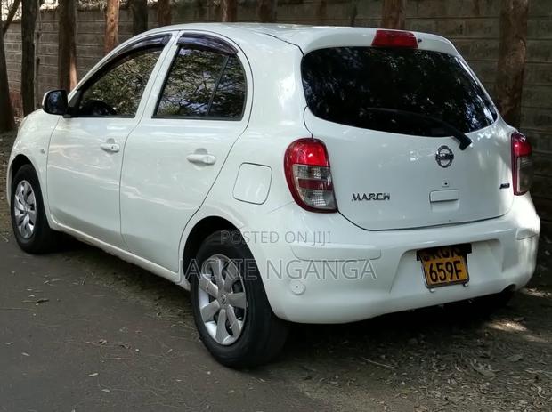 Nissan March 2012 White