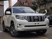 Toyota Land Cruiser Prado 2.8 2019 White for sale