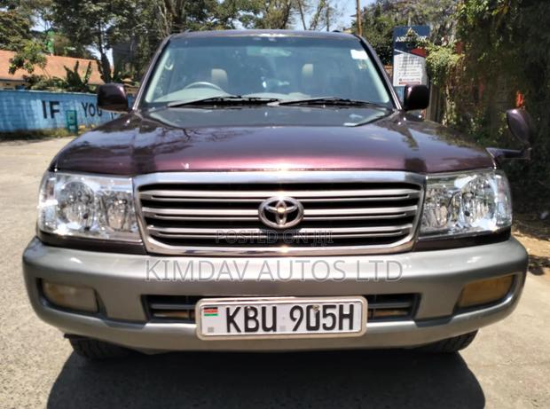 Toyota Land Cruiser 2006 Burgundy