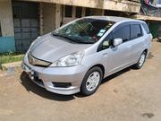 Honda Fit Shuttle 2014 Silver for sale