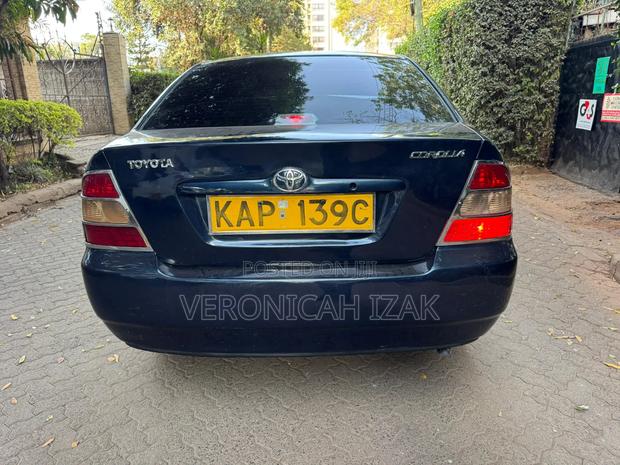Toyota Corolla 2003 Black