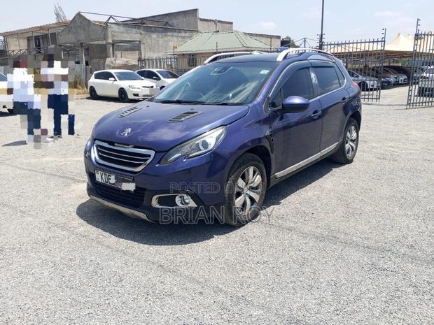 Peugeot 2008 2014 Blue