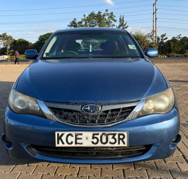 Subaru Impreza 2008 Blue