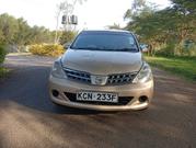 Nissan Tiida 2010 Brown for sale