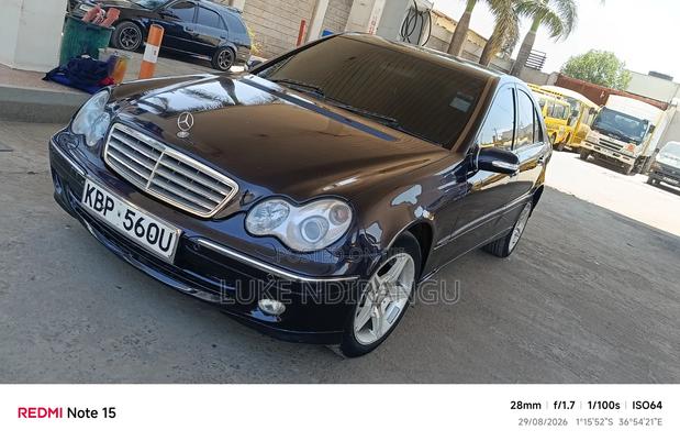 Mercedes-Benz C230 2005 Black