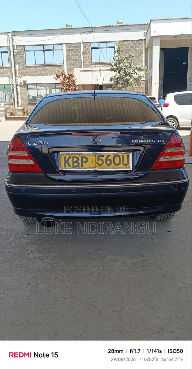Mercedes-Benz C230 2005 Black