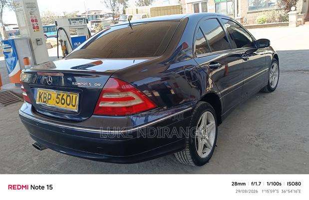 Mercedes-Benz C230 2005 Black