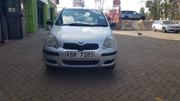Toyota Vitz 2002 Silver for sale