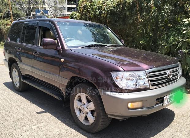 Toyota Land Cruiser Prado 2006 Maroon