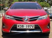 Toyota Auris 2013 Red for sale