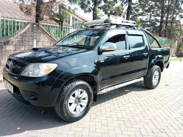 Toyota Hilux 3.0 D-4D Double Cab 4x4 Raider 2007 Black