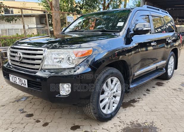 Toyota Land Cruiser 4.6 V8 ZX 2012 Black