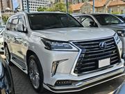 Lexus LX 2018 Off white for sale