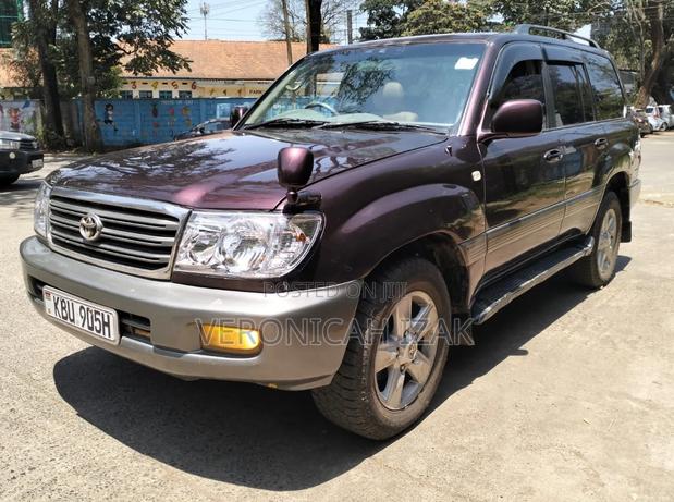 Toyota Land Cruiser 2006 Burgundy