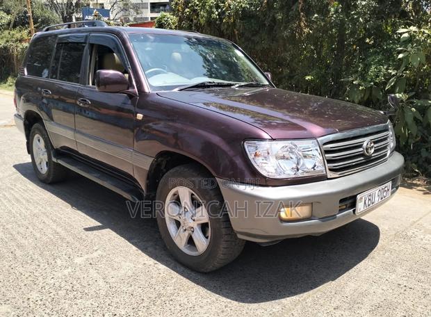Toyota Land Cruiser 2006 Burgundy