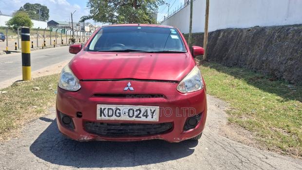 Mitsubishi Mirage 2015 Red