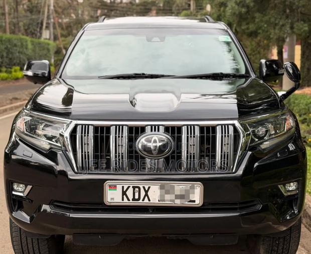 Toyota Land Cruiser Prado 2018 Burgundy