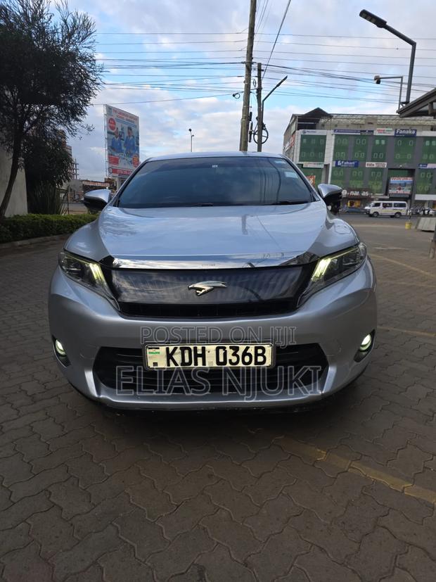 Toyota Harrier 2015 Silver