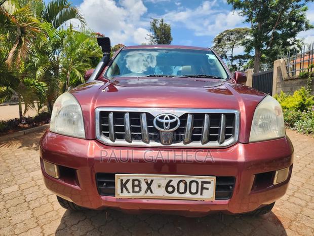 Toyota Land Cruiser Prado 2007 Maroon