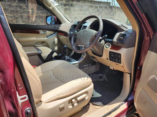 Toyota Land Cruiser Prado 2007 Maroon