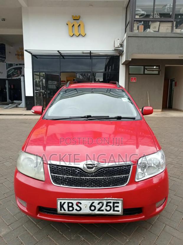 Toyota Corolla Fielder 2006 Red