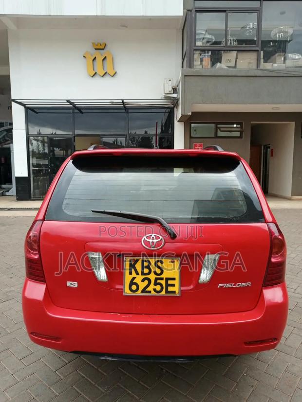 Toyota Corolla Fielder 2006 Red
