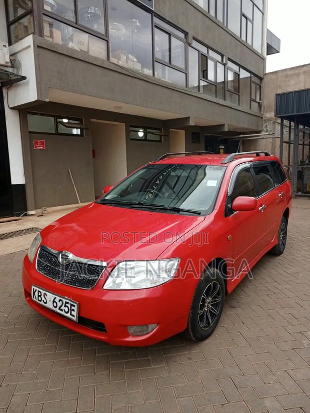 Toyota Corolla Fielder 2006 Red
