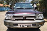 Toyota Land Cruiser 2006 Burgundy for sale
