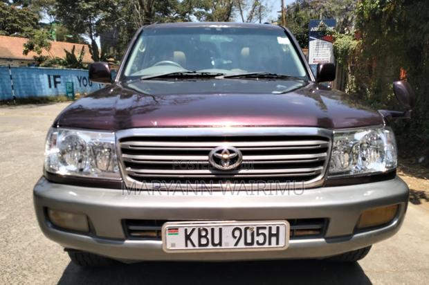 Toyota Land Cruiser 2006 Burgundy