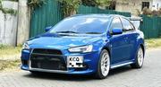 Mitsubishi Lancer Evo 2012 Blue for sale