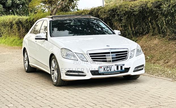 Mercedes-Benz E350 2012 White