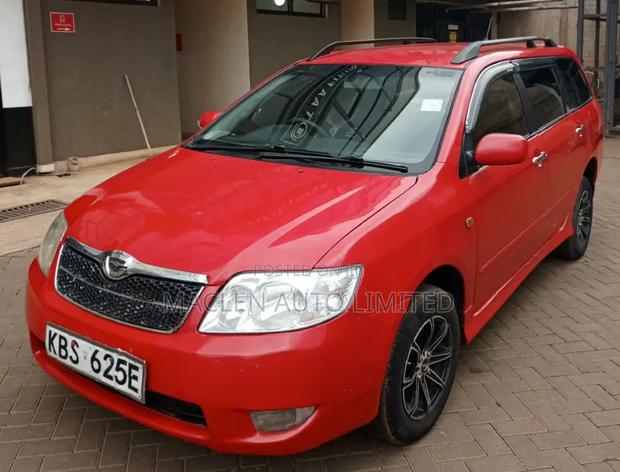 Toyota Corolla Fielder 2006 Red