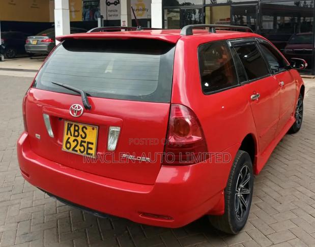 Toyota Corolla Fielder 2006 Red