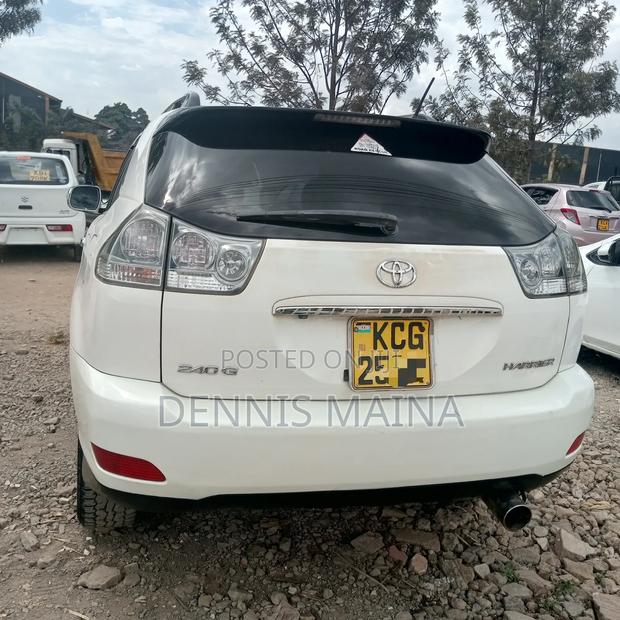 Toyota Harrier 2012 White