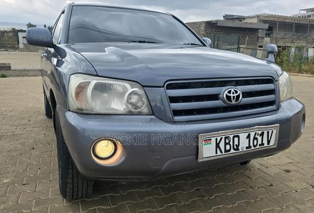 Toyota Kluger 2006 Gray
