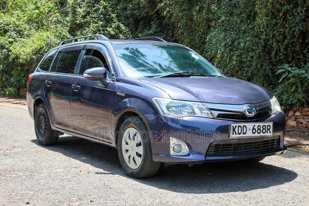 Toyota Corolla Fielder 2014 Purple