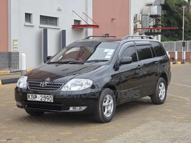Toyota Corolla Fielder 2004 Black